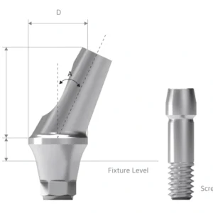 اباتمنت زاویه دار 15 درجه کوروان (Core 1) قطر 4.5 سایز Mini